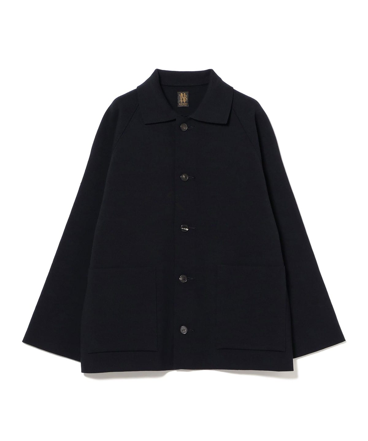 BATONER ogi[ / ULTRA TWIST WOOL MILANO RIB COVERALL u] WOMEN NAVY 1