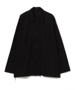 COMOLI / Cotton flannel shirt jacket