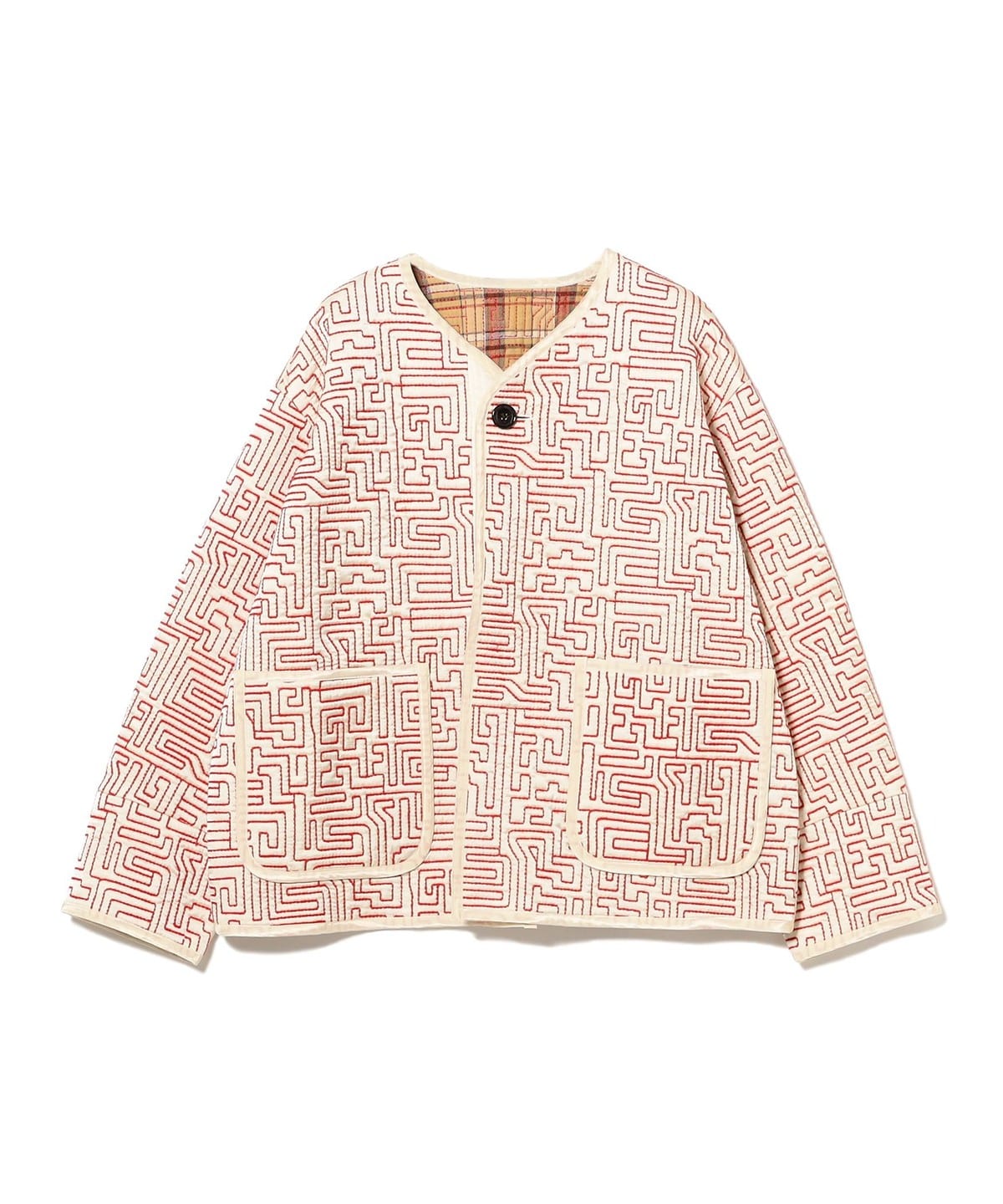 �yEXCLUSIVE�zJonnlynx / Quilting Jacket �u���]�� WOMEN Beige*Beige ONE SIZE