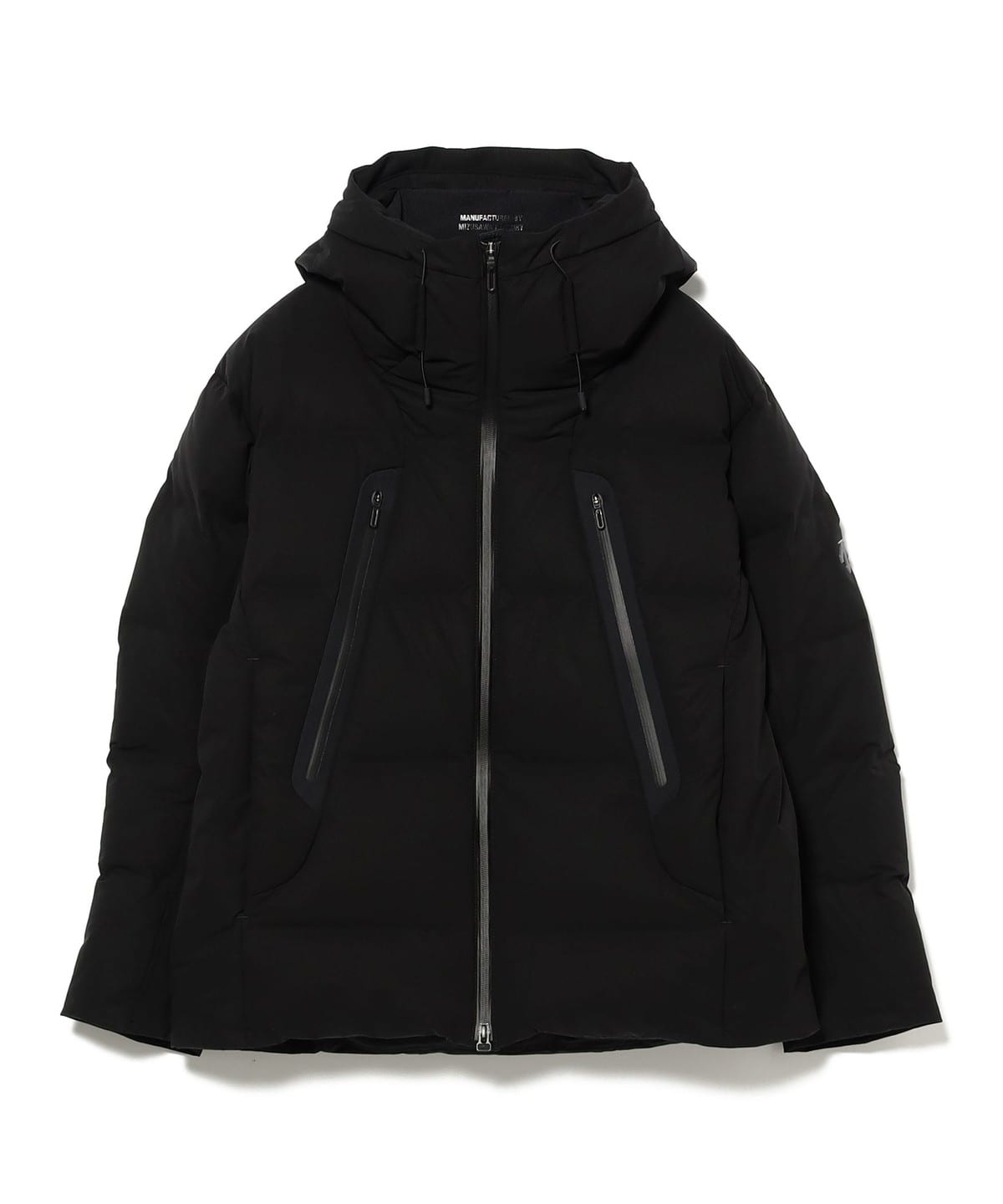"DESCENTE ALLTERRAIN デサントオルテライン / MIZUSAWA DOWN OVERSIZED JACKET "MOUNTAINEER" ブルゾン WOMEN BLACK S"