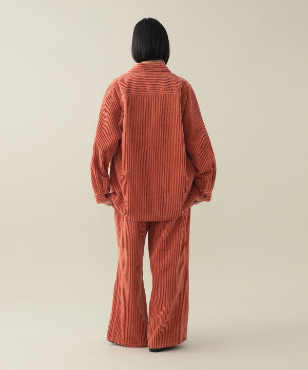 【+10%ポイントUP】Madeleine Wide Wale Corduroy Coverall Model：H170cm Size：2