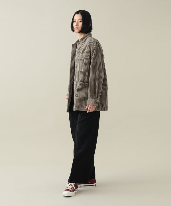 【+10%ポイントUP】Madeleine Wide Wale Corduroy Coverall Model：H170cm Size：1