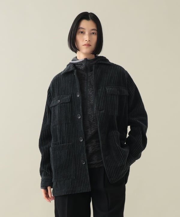 【+10%ポイントUP】Madeleine Wide Wale Corduroy Coverall Model：H170cm Size：1