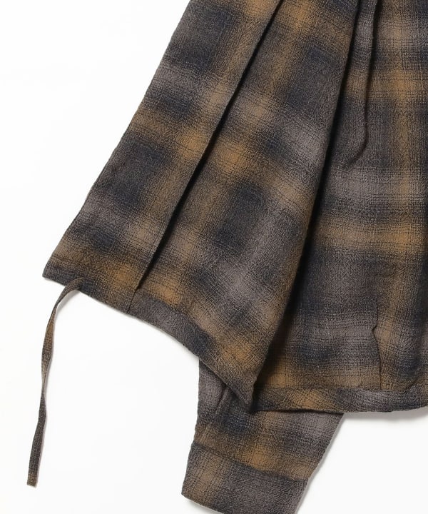 Francis Ombre Hooded Shirt Jacket