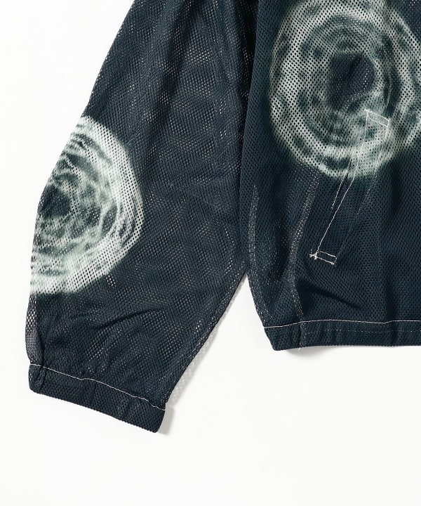 NOMARHYTHM TEXTILE / Hand Dye "Shibori" Mesh Blouson