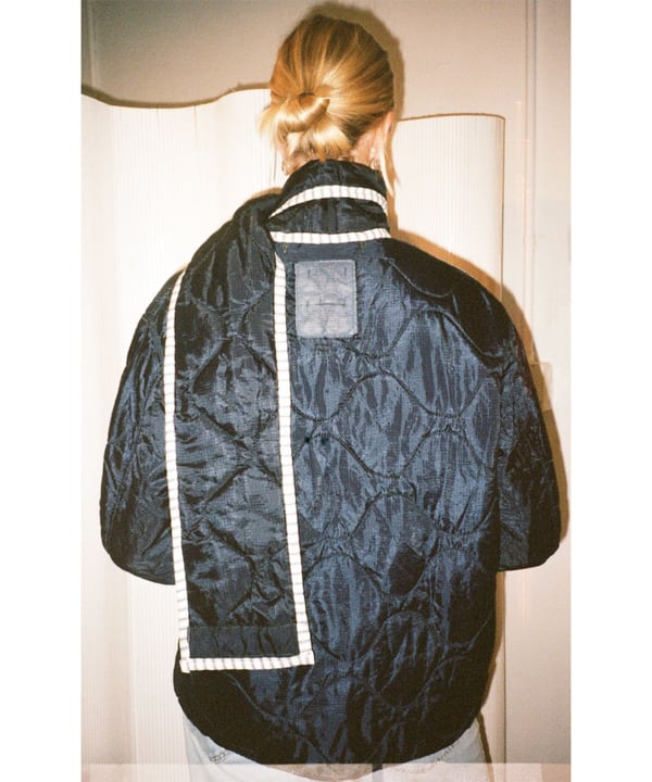 【EXCLUSIVE】Sloppy Seconds /  Scarf Navy Jacket