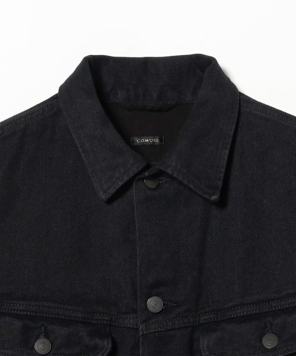COMOLI / Black Denim Jacket
