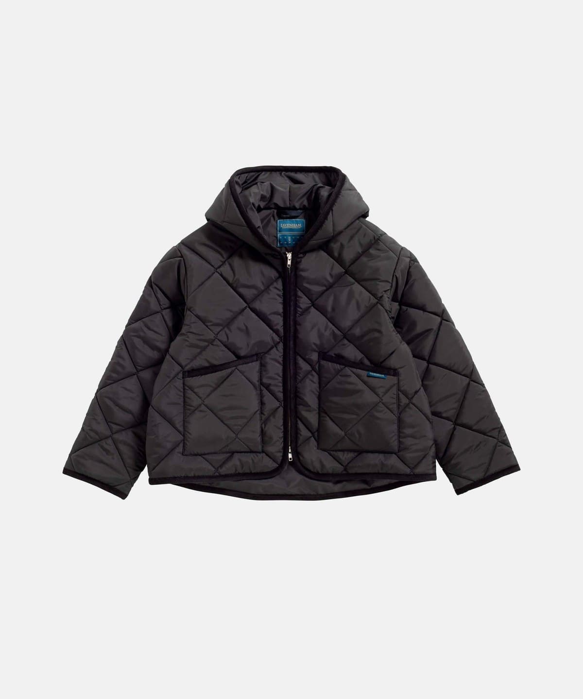 yAoG[VJÁEWEBzLAVENHAM xn / BIG QUILT ZIPPED CRAYDON WOMENS u] WOMEN SABLE BLACK 10
