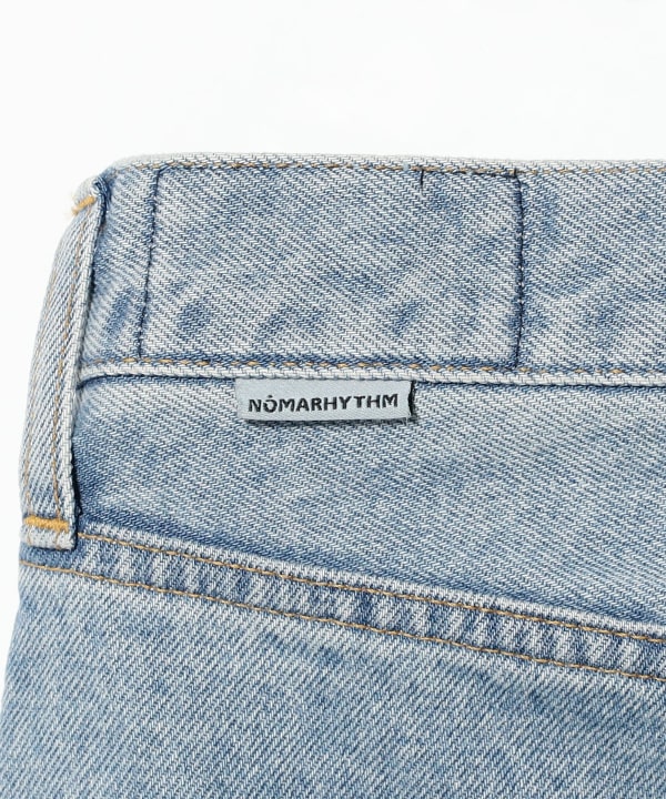 NOMARHYTHM TEXTILE / Bandana Embroidery Denim Pants