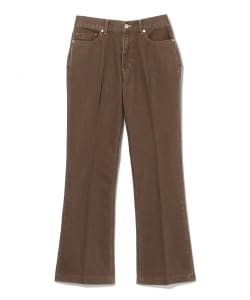 NEPLA.  /  SEMI FLARE PANTS STONE BROWN
