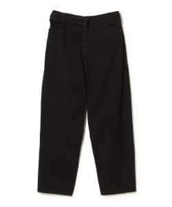 COMOLI / Black Denim Belted Pants