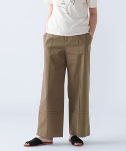 IHNN / Stitch Straight Pants