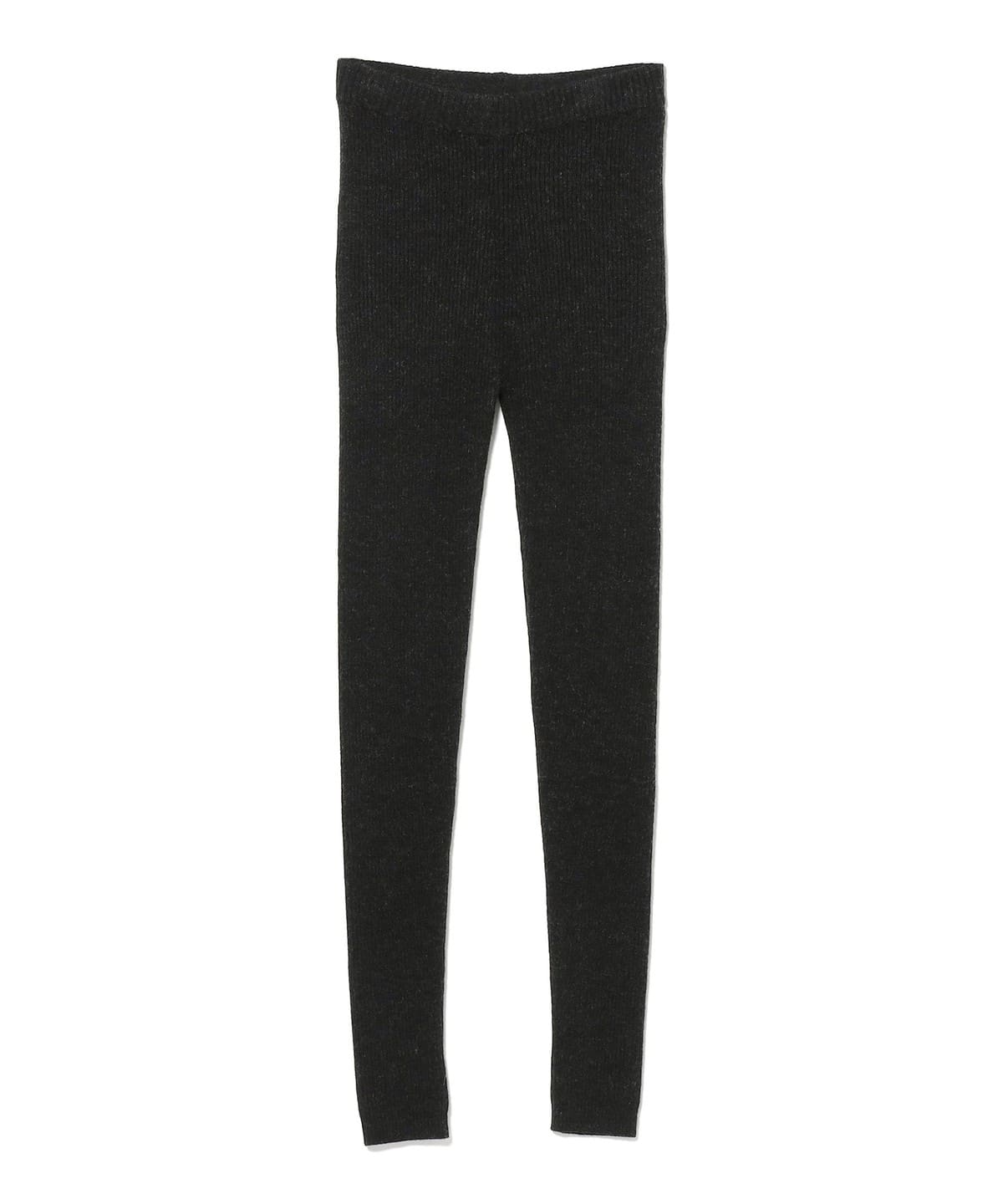 LAUREN MANOOGIAN ローレン マヌーギアン / RIB LEGGINGS レッグウェア WOMEN BLACK TWEED 1 LAUREN MANOOGIAN ローレン マヌーギアン / RIB LEGGINGS レッグウェア WOMEN BLACK TWEED 1