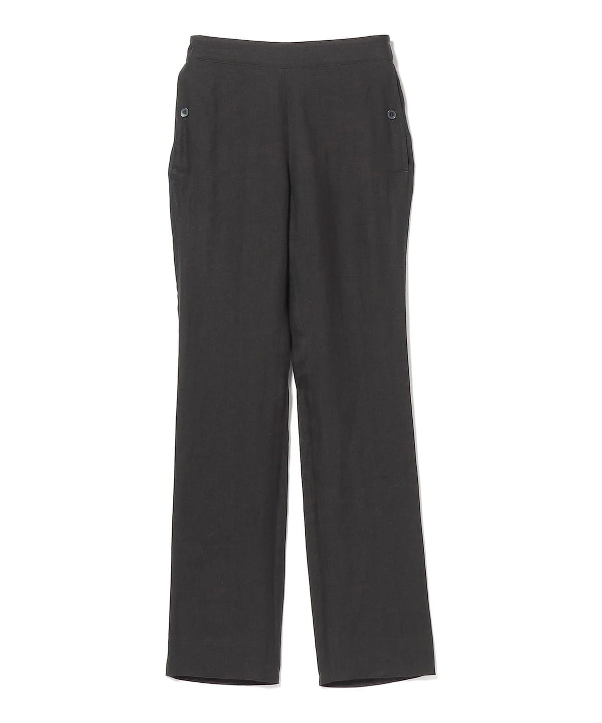 COMOLI コモリ / Canapa Marine Pants パンツ WOMEN BLACK 1 COMOLI コモリ / Canapa Marine Pants パンツ WOMEN BLACK 1