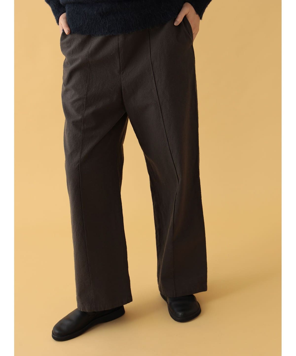 Elin Silk Nep Pants パンツ WOMEN EBONY 0 Elin Silk Nep Pants パンツ WOMEN EBONY 0
