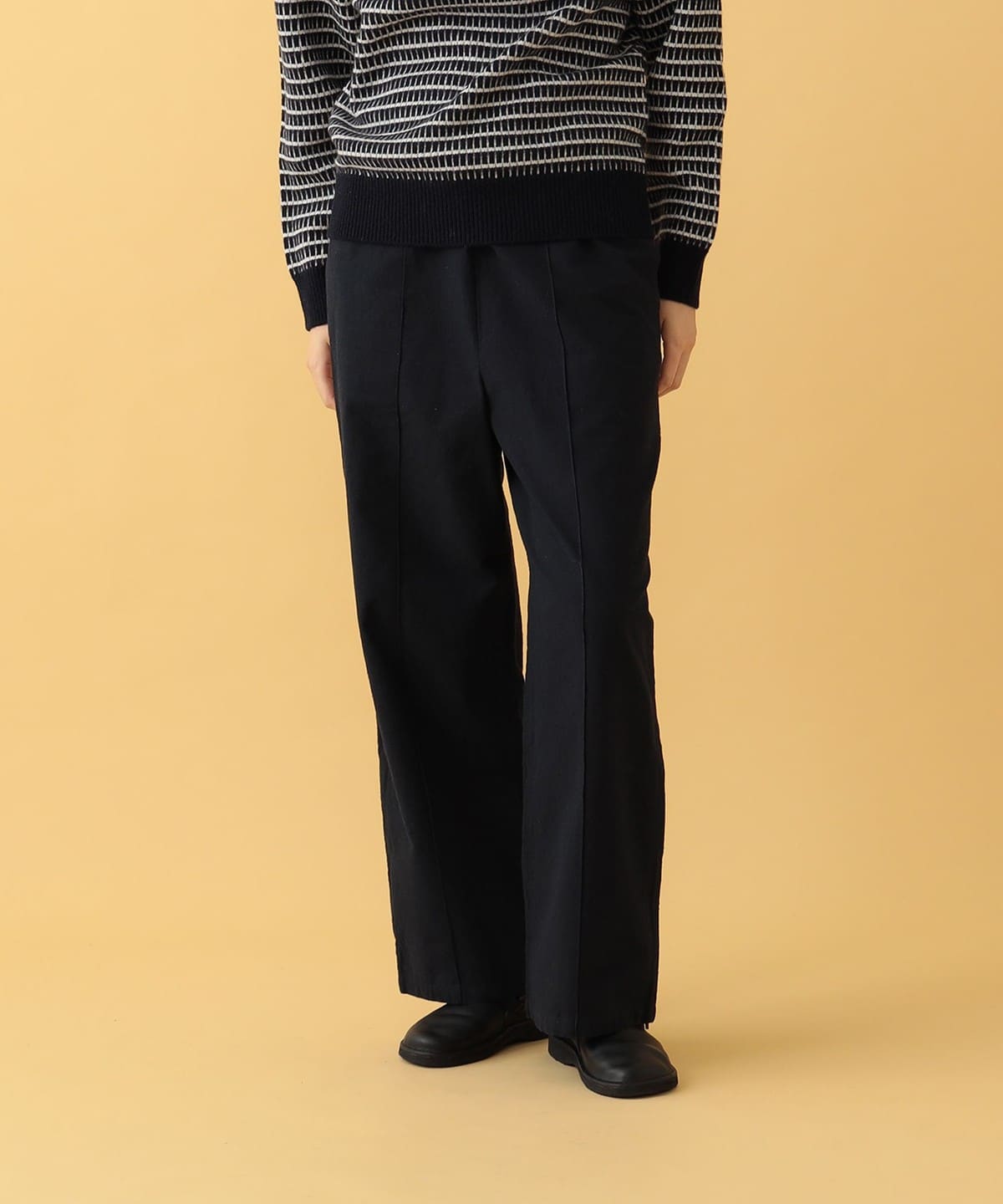 Elin Silk Nep Pants パンツ WOMEN NAVY 0 Elin Silk Nep Pants パンツ WOMEN NAVY 0