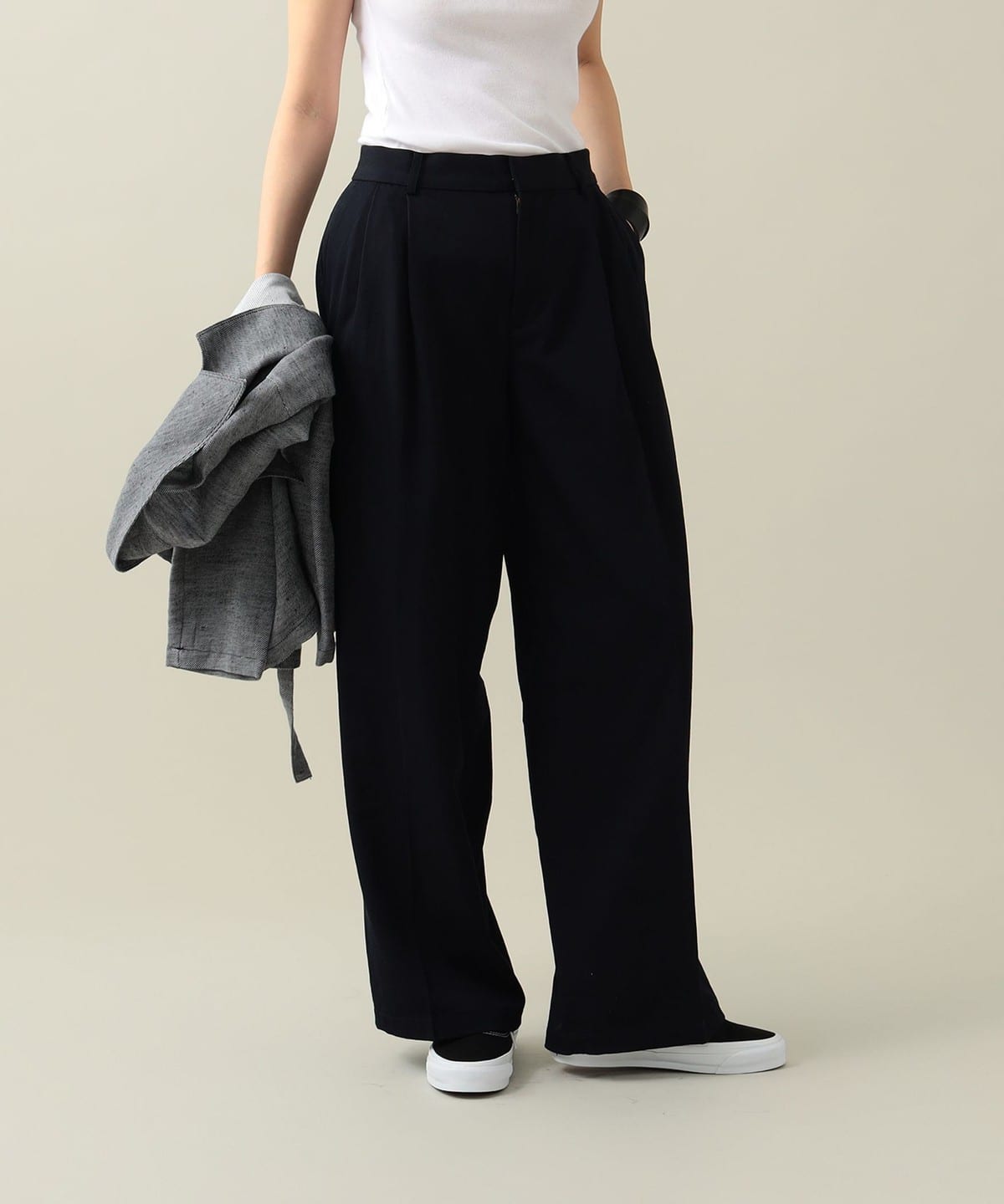 Elena Slouchy Trouser パンツ WOMEN DARK NAVY 0 Elena Slouchy Trouser パンツ WOMEN DARK NAVY 0