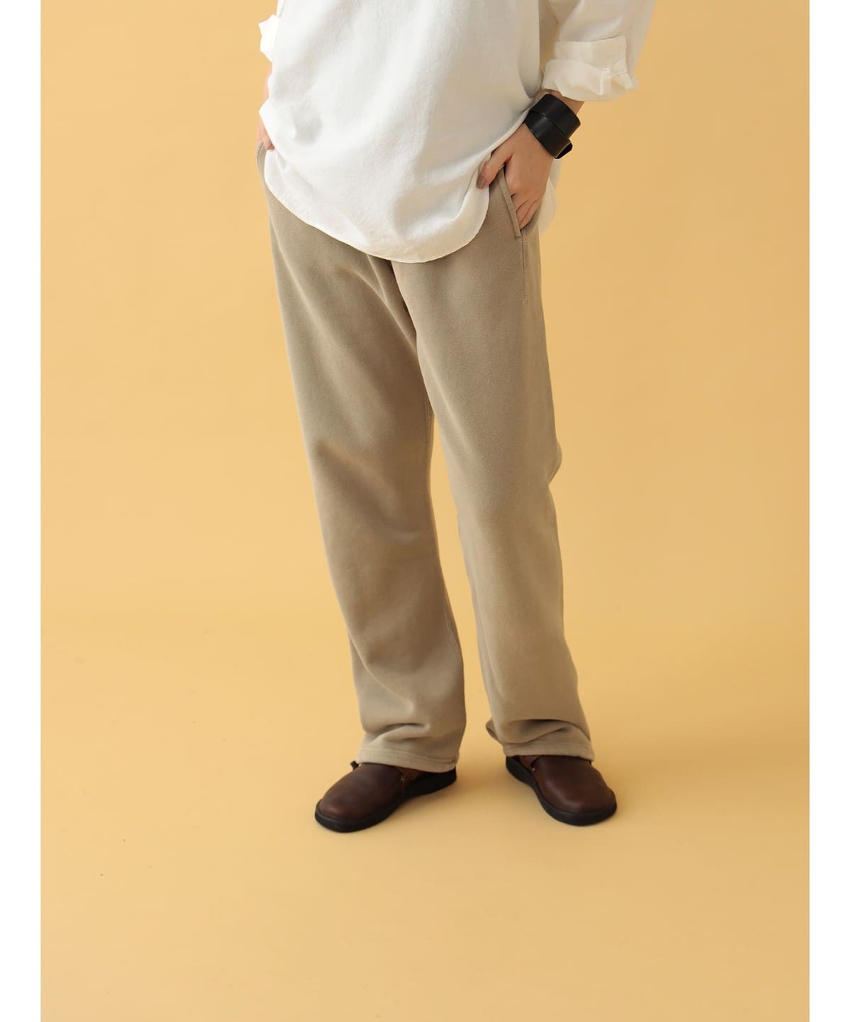 【EXCLUSIVE】REMI RELIEF レミレリーフ / Sweat Pants パンツ WOMEN Greige M 【EXCLUSIVE】REMI RELIEF レミレリーフ / Sweat Pants パンツ WOMEN Greige M