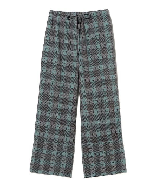 Drew Printed Easy Pants BLUE