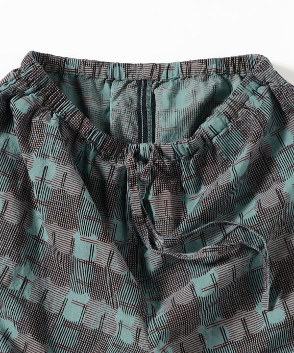Drew Printed Easy Pants BLUE