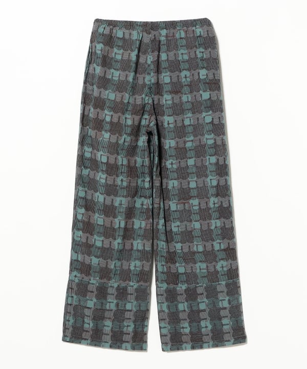 Drew Printed Easy Pants BLUE