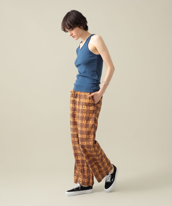 Drew Printed Easy Pants Model : H175　Size：1