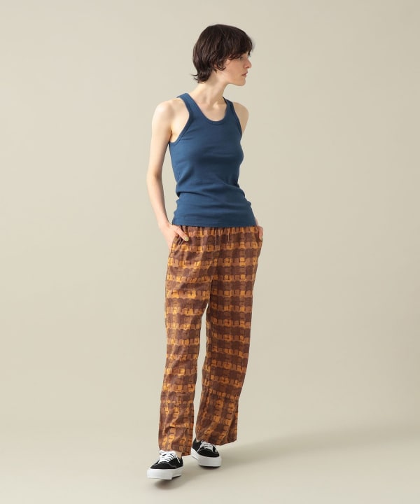 Drew Printed Easy Pants Model : H175　Size：1