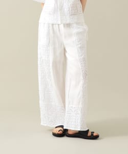 【+10%ポイントUP】Ana Handstitched Tie Pant
