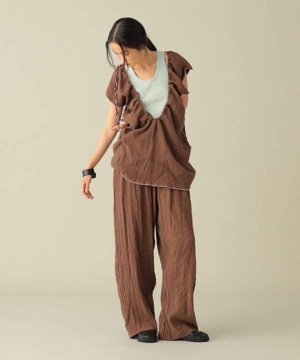 Baserange / FOLIO PANTS Model：H173cm Size：S