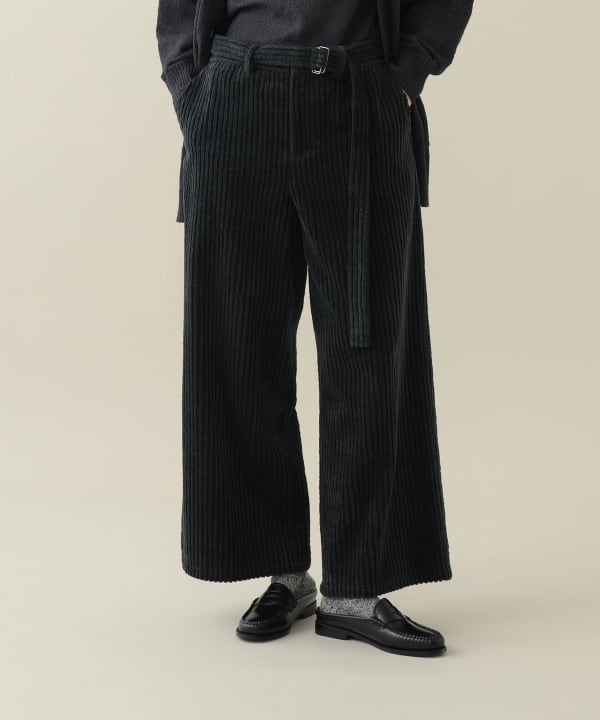 【+10%ポイントUP】 Willa  Wide Wale Corduroy Pants Model：H170cm Size：1