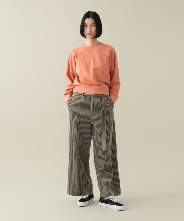 【+10%ポイントUP】 Willa  Wide Wale Corduroy Pants Model：H170cm Size：1