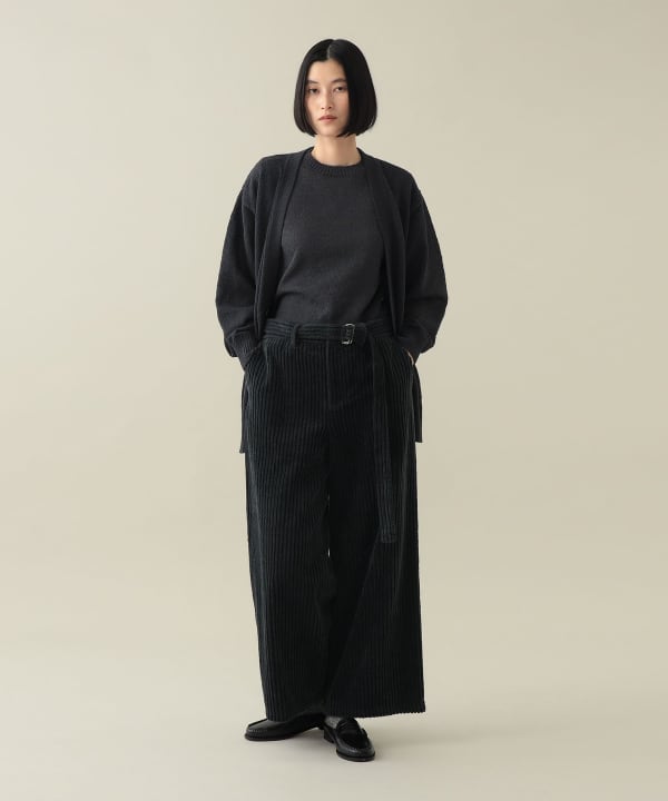 【+10%ポイントUP】 Willa  Wide Wale Corduroy Pants Model：H170cm Size：1
