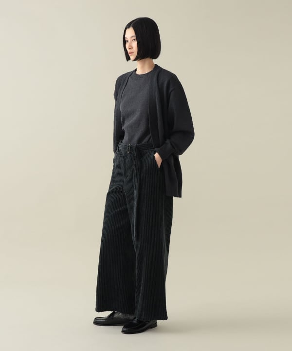 【+10%ポイントUP】 Willa  Wide Wale Corduroy Pants Model：H170cm Size：1