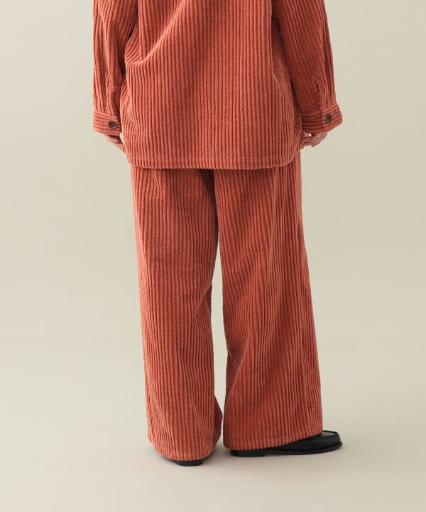 【+10%ポイントUP】 Willa  Wide Wale Corduroy Pants Model：H170cm Size：2