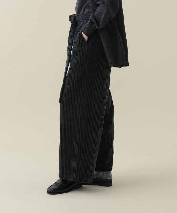 【+10%ポイントUP】 Willa  Wide Wale Corduroy Pants Model：H170cm Size：1