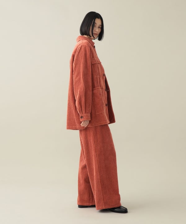 【+10%ポイントUP】 Willa  Wide Wale Corduroy Pants Model：H170cm Size：2