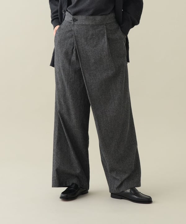Anya ReNewool Twill Wrap Pant Model：H170cm Size：1