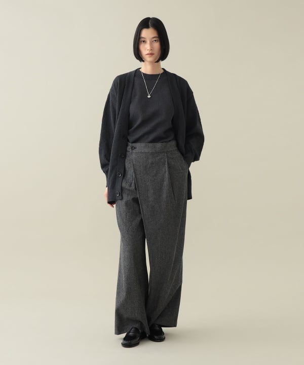 Anya ReNewool Twill Wrap Pant Model：H170cm Size：1