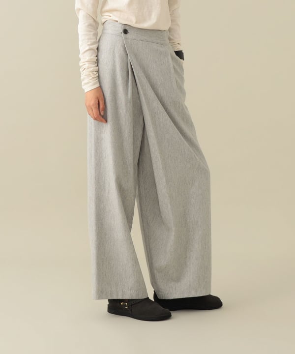 Anya ReNewool Twill Wrap Pant Model：H173cm Size：2