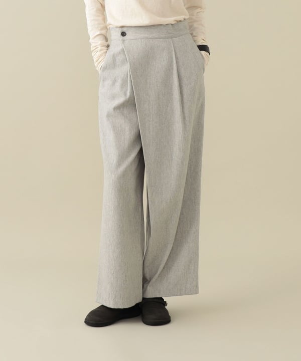 Anya ReNewool Twill Wrap Pant Model：H173cm Size：2