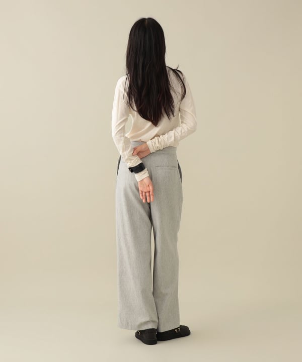 Anya ReNewool Twill Wrap Pant Model：H173cm Size：2