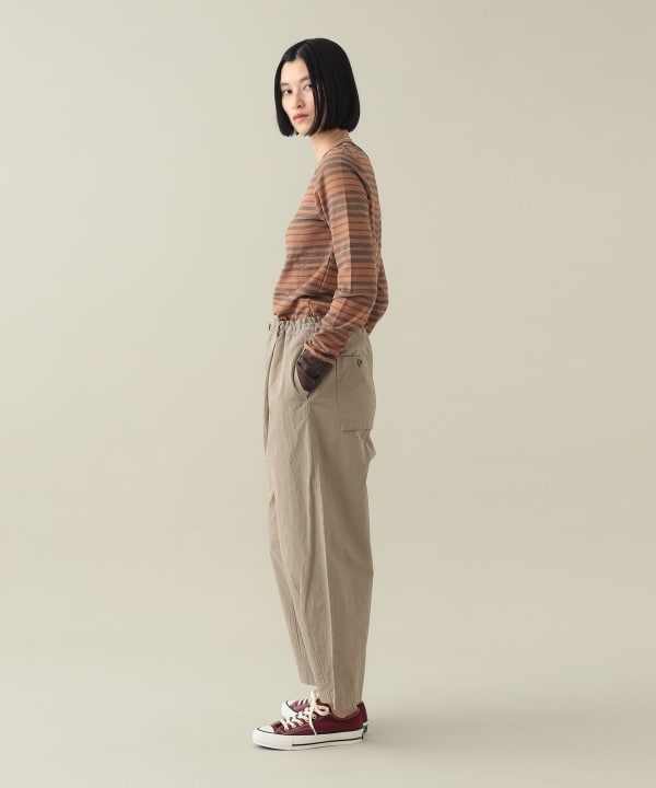 Serena Cotton Linen Slouchy Pants Model：H170cm Size：1