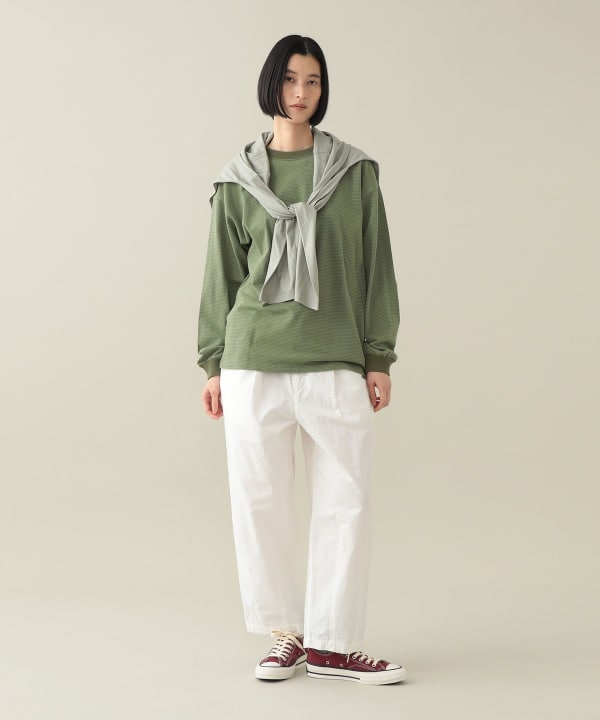 Serena Cotton Linen Slouchy Pants Model：H170cm Size：1