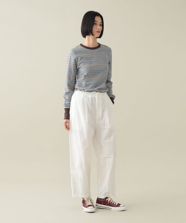 Serena Cotton Linen Slouchy Pants Model：H170cm Size：1