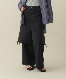 【EXCLUSIVE】Uhr / Layered Convertible Chino Pants