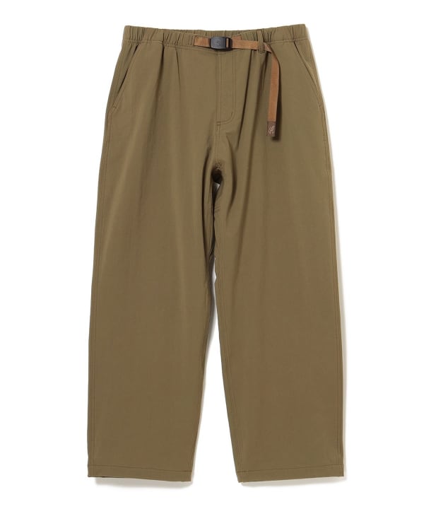 【+10%ポイントUP】【EXCLUSIVE】〈WOMEN〉Gramicci / Nylon Cotton Taslan Oxford Wide Pants