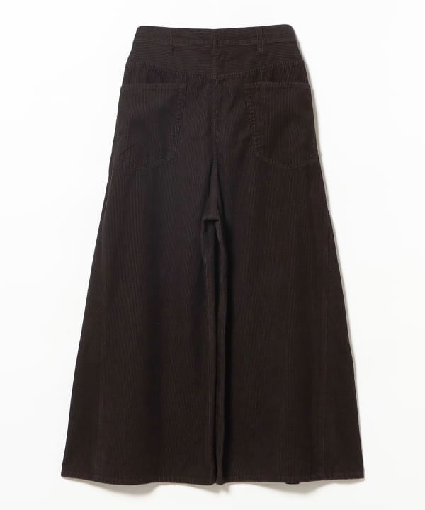 Uhr / Wide Corduroy Pants