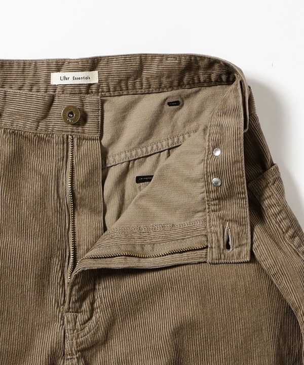 【EXCLUSIVE】Uhr / Wide Corduroy Pants