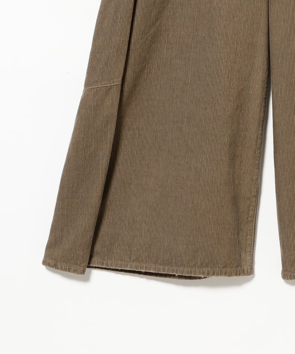 【EXCLUSIVE】Uhr / Wide Corduroy Pants