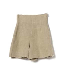 MADISONBLUE / High Waist Linen Shorts